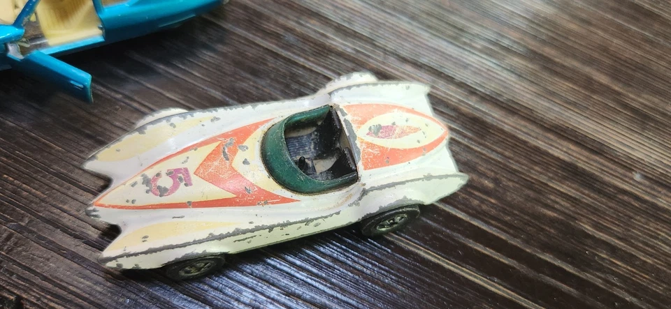 Lote De 3 Coche Taxi Juguete Citroen Impala Vintage Hot Wheels 1969-1982-Segundo Viento Foto 3 de 4