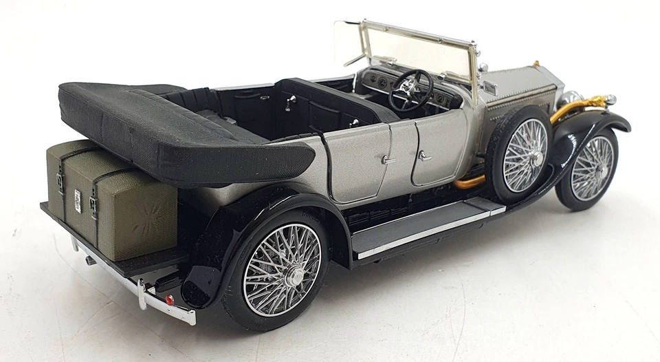 Franklin Mint 1/24 Scale FMC29 - 1925 Rolls Royce Silver Ghost - Silver - Image 2 of 4