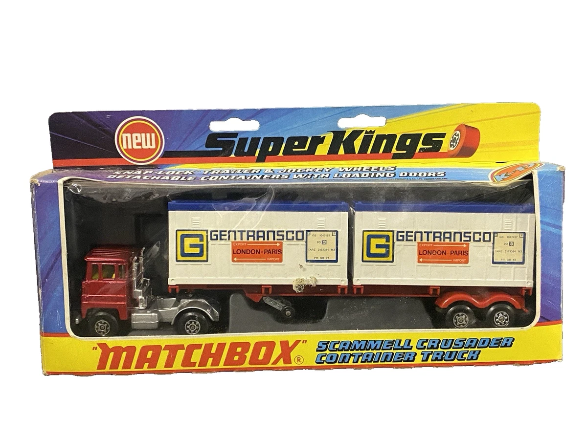 Matchbox Superkings Vintage Manufacture Diecast Cars, Trucks