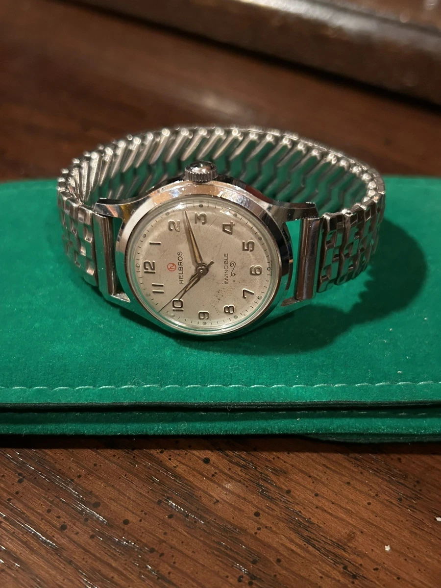 Helbros Stainless Steel Case Dress/Formal Wristwatches | eBay display picture 3
