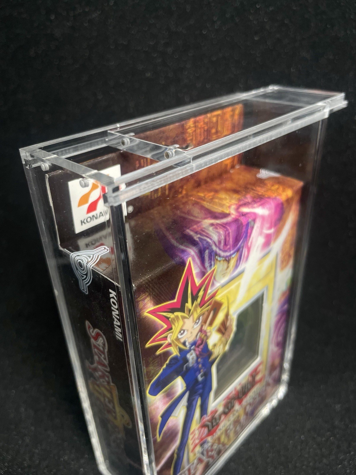 Yu-Gi-Oh! Starter Deck Yugi Kaiba UV Protected Acrylic Slider Case Standing Feet