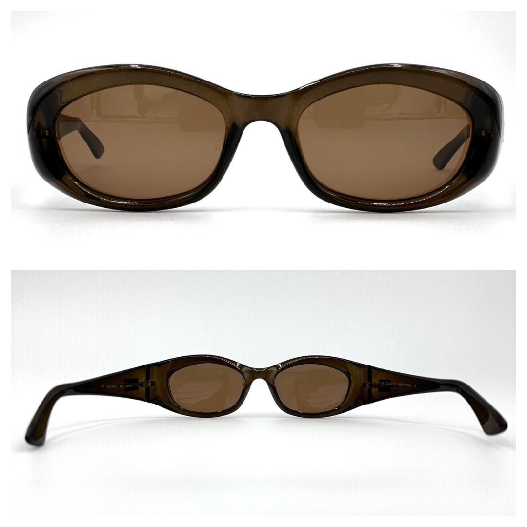gucci gg2432 サングラス ブラウン GUCCI Sunglasses GG2432/S Side Logo Full Rim Brown Women's