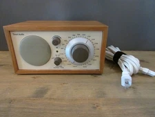 Tivoli Audio Henry Kloss Model One AM/FM Aux Radio Walnut Beige - Tested & Works