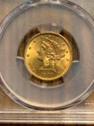 1901-S LIBERTY HEAD $5 FIVE DOLLAR GOLD PCGS MS64 BRIGHT HIGH END COIN