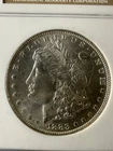 1883-O $1 Morgan Silver Dollar NGC MS65 - Superb Details Lustrous Silver Tone
