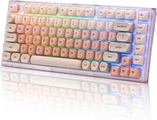Womier Klymra X75 75% RGB Mechanical Keyboard – Wired & Wireless (BT + RF)