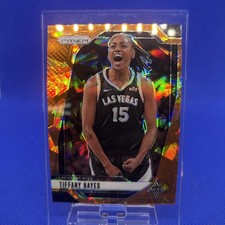 2024 Panini Prizm WNBA #81 Tiffany Hayes Orange Ice Valkyries/ Aces