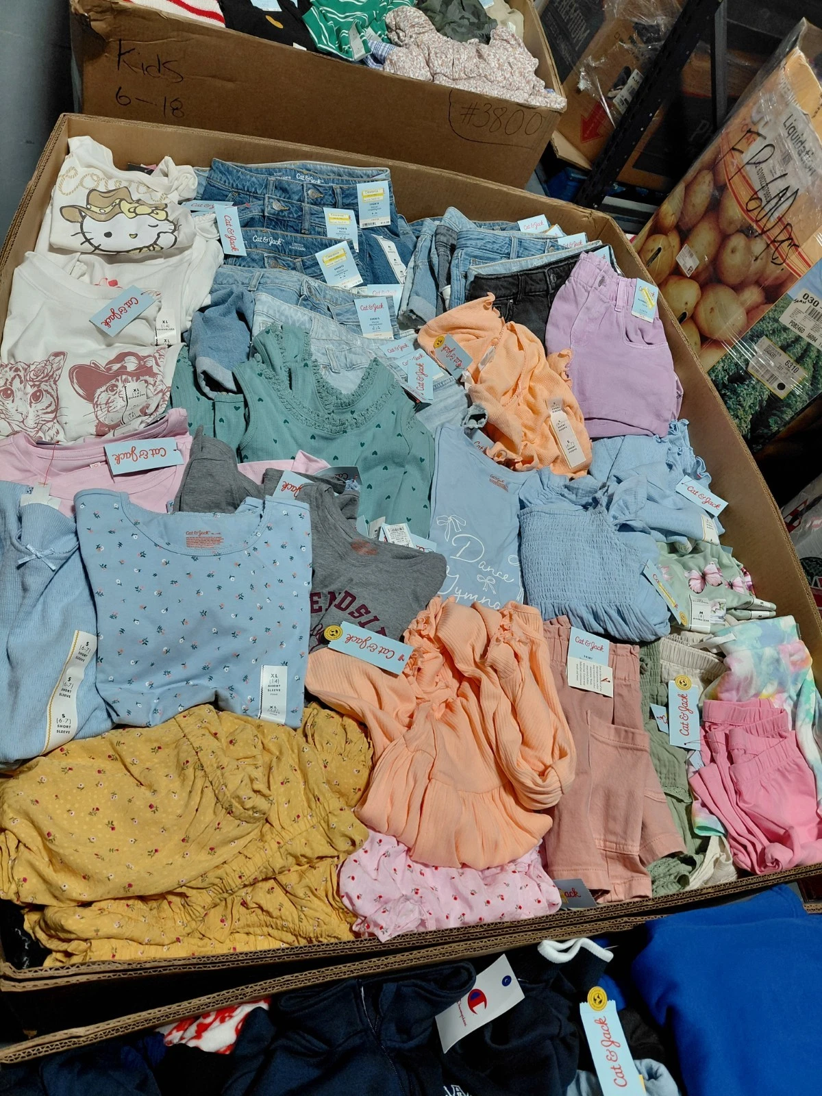🎯TARGET KIDS WHOLESALE CLOTHING LOT NWT ASSORTED SIZES 75 Pcs. ❗️ ❗️❗️