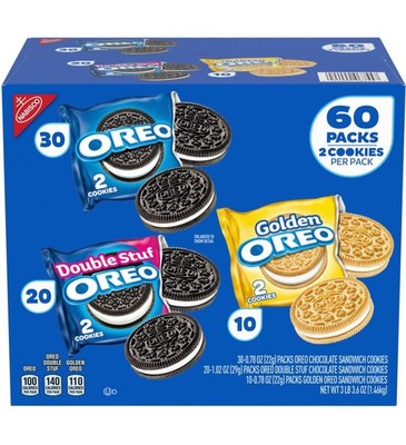 Oreo Variety Pack 60 count