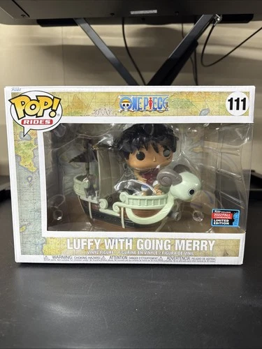 One Piece Luffy With Going Merry #111 2022 Fall Convention Limited Edition Pop