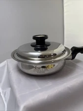 Brand New!!! Kitchen Craft West Bend Waterless Cookware Small Skillet 7” W/ Lid