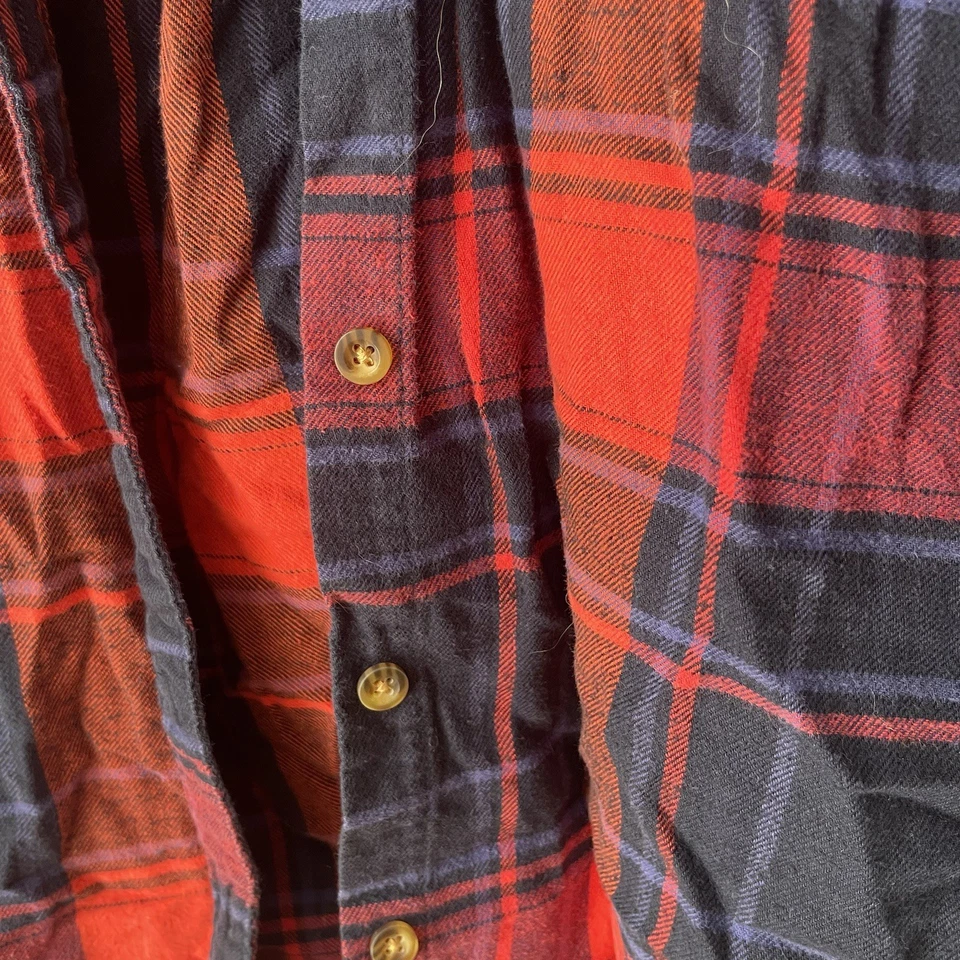 Camisa BDG Urban Outfitters Para Mujer SP Franela Tartán Cuadros Botón Novio Indie Foto 2 de 4