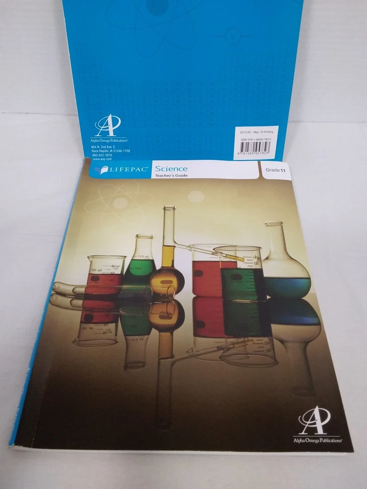 Lifepac AOP Science Grade 11 Teacher's Guide- No Alternative Tests  - Image 2 of 3
