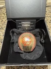 CC Sabathia New York Yankees Autograph Gold Leather Baseball Fanatics Authentic!