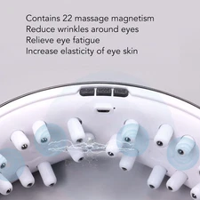 Magnetism Eye Massager 9 Vibration Modes Mind Relax USB Rechargeable Eye Massage