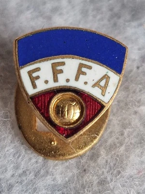 1 ancien badge insigne FRANCE Federation de Football (F) - Photo 1/2