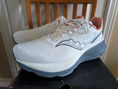 Saucony Hurricane 24 Men's Running Shoes, Vanilla Dusk, Size 13, S20933-140