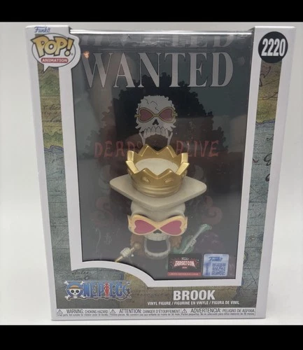 Funko Pop! One Piece Wanted Poster Brook #2220 Target Exclusive Limited IN HAND