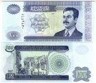 **IRAQ 100 dinars 2002 p-87 UNC **