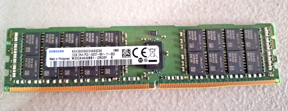 PC4-19200 (DDR4-2400) Bus Speed Server RAM 32 GB Capacity per PC4-19200 (DDR4-2400) Bus Speed Server RAM 32 GB Capacity per