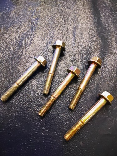 (5) New OEM Polaris 7516733 Hex Head Flange Screws NOS