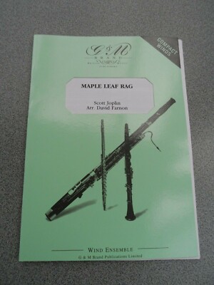 Compact Winds  MAPLE LEAF RAG  Partitur und Einzelstimmen NEU