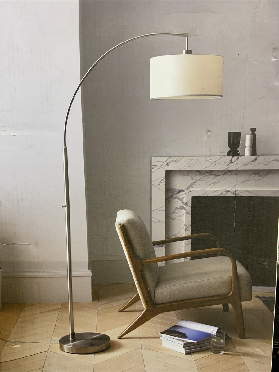 ⚡️Project 62 Arc Floor Lamp Silver Includes Energy ⚡️Project 62 Arc Floor Lamp Silver Includes Energy