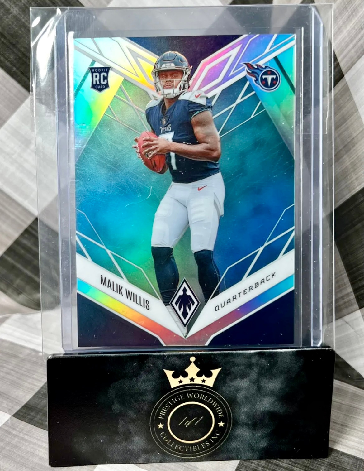 Malik Willis 2022 Phoenix Teal Rookie /150 #103 - TEN Titans RC