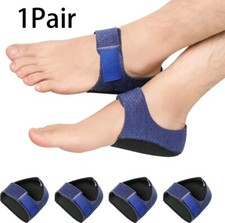 1 Pair Heel Protectors Pads Plantar Fasciitis Arch Wrap Support Foot Pain Relief