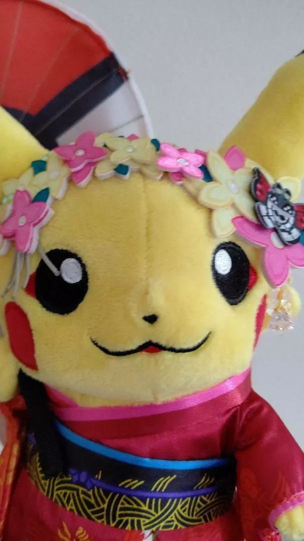 Pokemon Center Kyoto Original Plush Maiko Apprentice Geisha Pikachu Japan