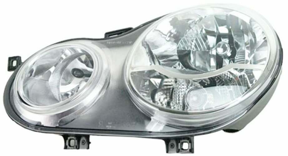 Phare avant gauche Polo 2001-2005 type Valeo pour remplacer un bloc terni