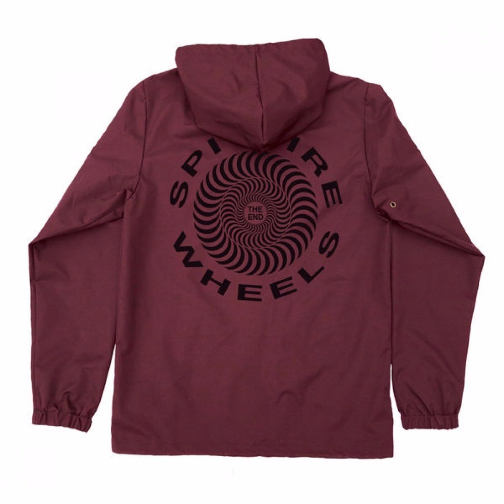 Spitfire Wheels RETRO CLASSIC Hooded Coach Skateboard Jacket