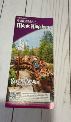 Magic Kingdom Park Map-Disney World-Seven Dwarfs Mine Train-Jan/2015