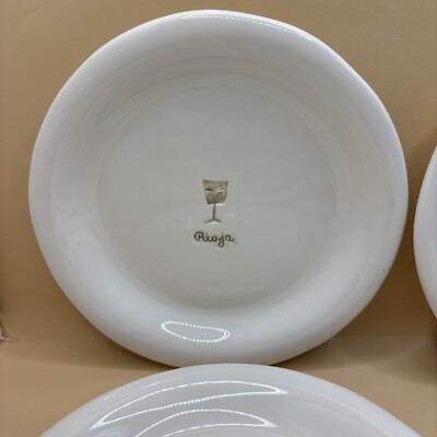 Williams Sonoma Wine Series Appetizer Plate Set of In Box