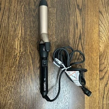 Gem Curl Designer Curling Iron Styling Swivel Cord 1" Rest Stand Beauty HT21332