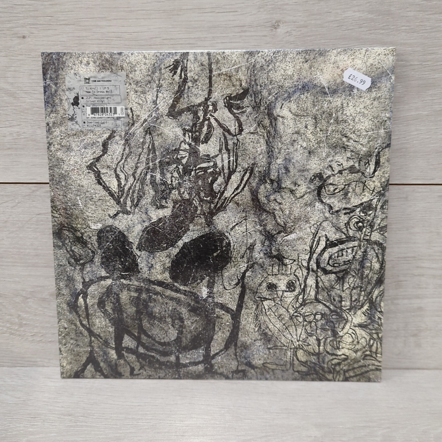How To Dress Well - The Anteroom - 12"" Silver Vinyl Double LP Record - Brand New