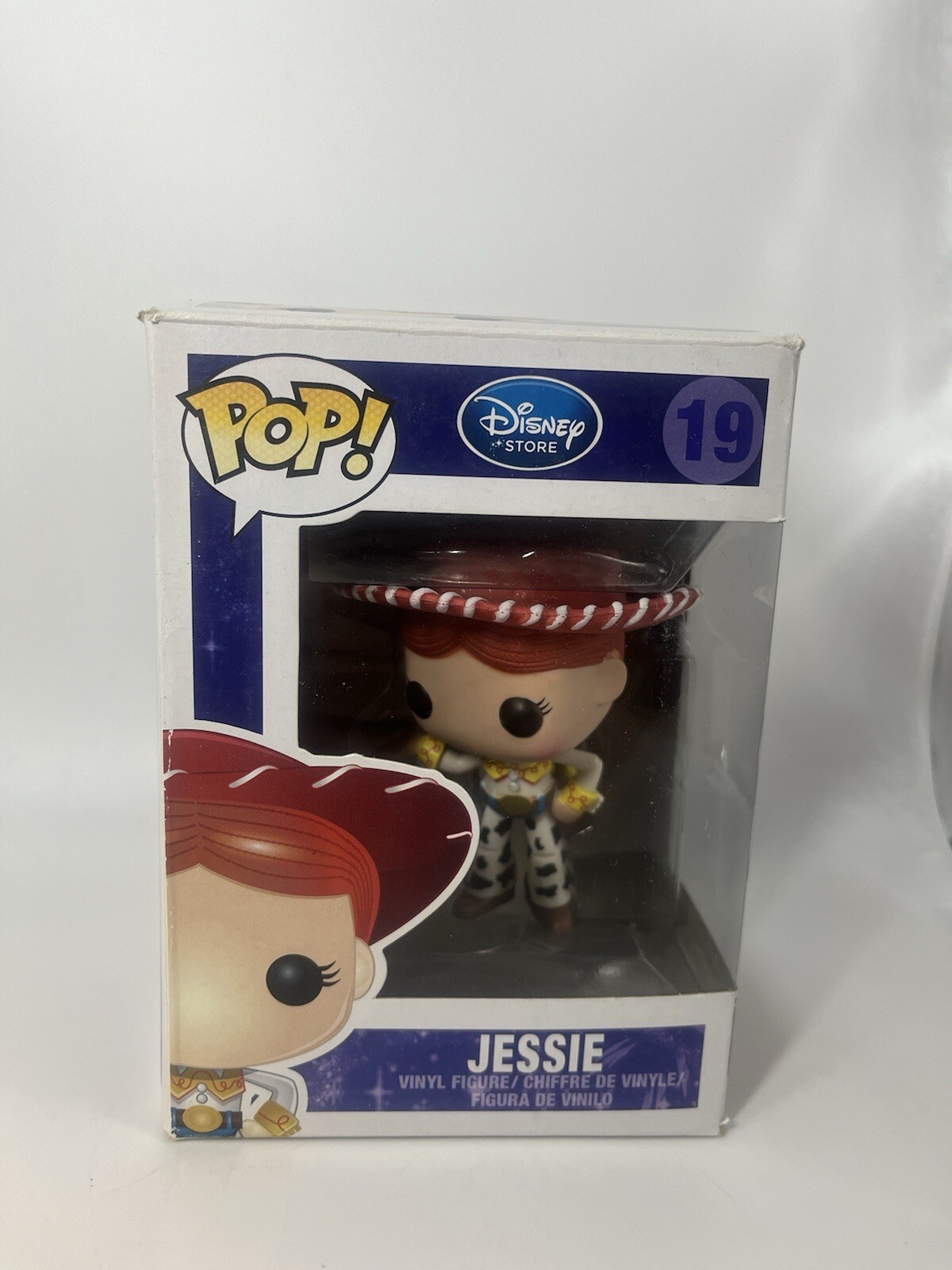 Jessie Funko POP! #19 Disney Store Toy Story - con protector - caja dañada