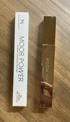 NATASHA MOOR | Moor Power Extreme Volumizing Black Mascara New In Box Retail $28 - Picture 7 of 7