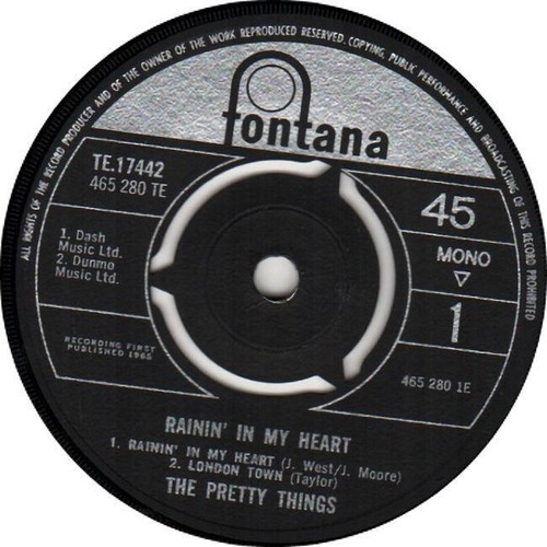 PRETTY THINGS Rainin' In My Heart 1965 RARE or. UK ep in FINE condition! - Picture 3 of 3