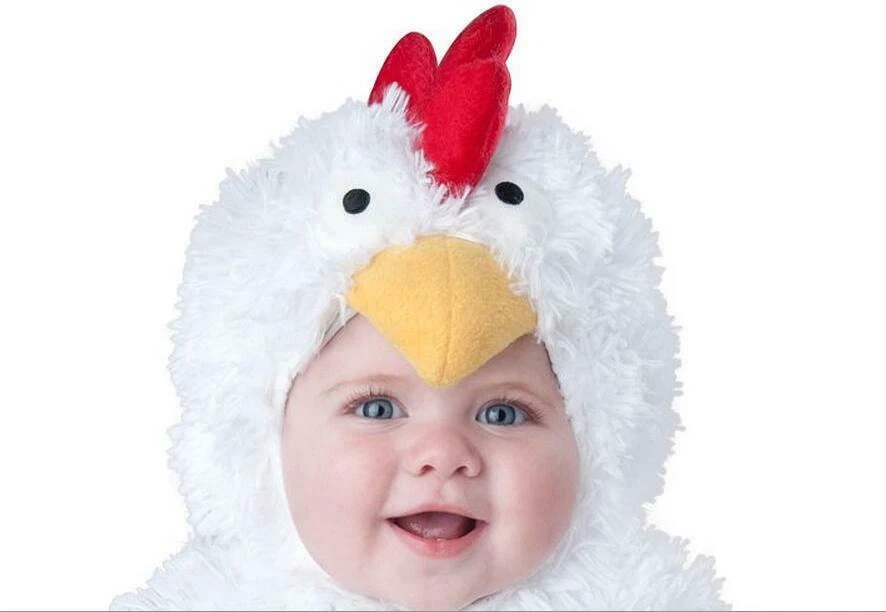 Chicken infant sale costume