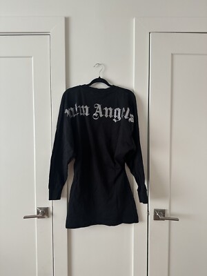 palm angels mini dress Palm Angels Sunrise Palm Mini Dress