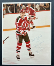 JOE CIRELLA - Signed/Autographed 8x10 Kodak Photo ~ New Jersey Devils ~ No COA
