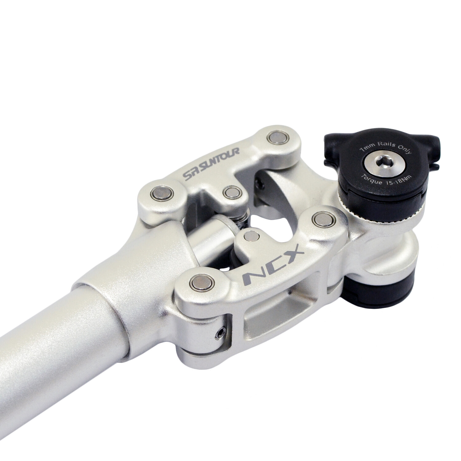 SR SUNTOUR SP12 NCX Suspension Seat Post w/ Protective Cover 31.6X400mm