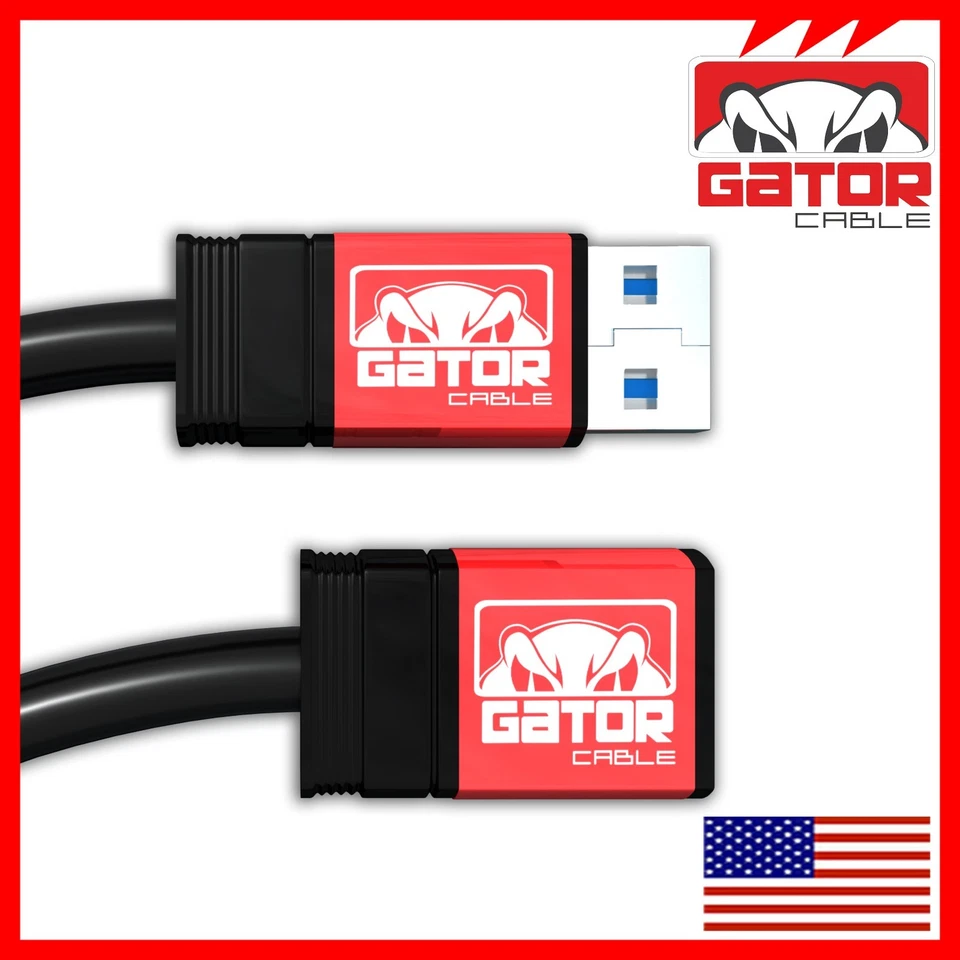 USB 3.0 Extension Cable Male to Female SuperSpeed Powered Data Cord - Image 4 of 4