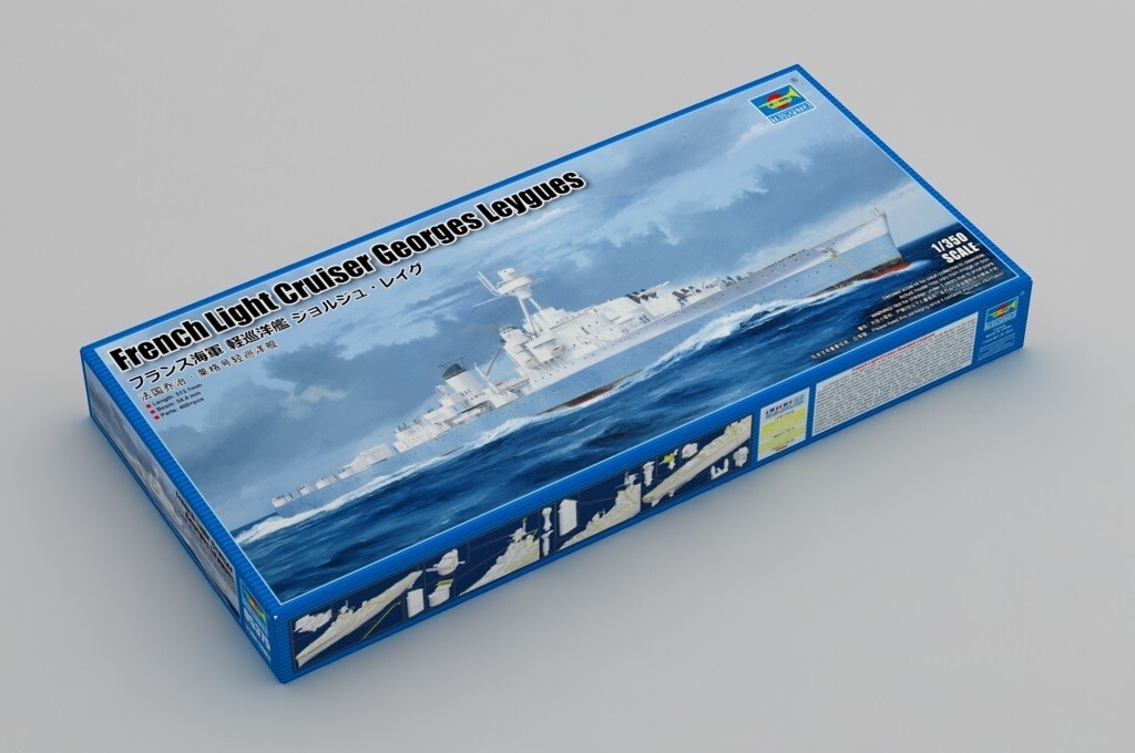 Trumpeter 05375 1:350th scale French Light Cruiser Georges Leygues