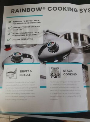 12 Piece Rainbow Cooking System | eBay