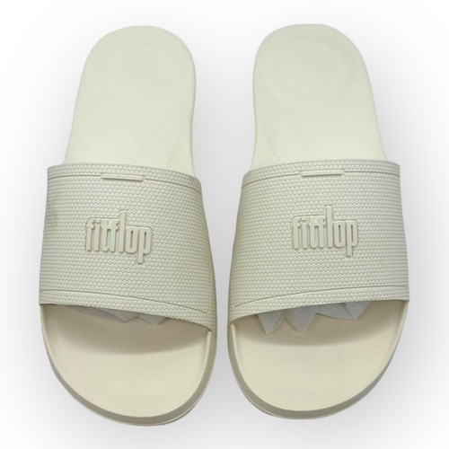 Womens Fitflop iQushion Slides Cream Size Uk 8