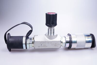 Hydac Flutec DRV-16-01.5/0 Drosselrückschlagventil +Hydr.-Schnellkupplung+ Muffe