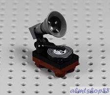 LEGO - Gramophone Turntable - Vinyl Album Rock Star Band Oldies Song Minifigure 