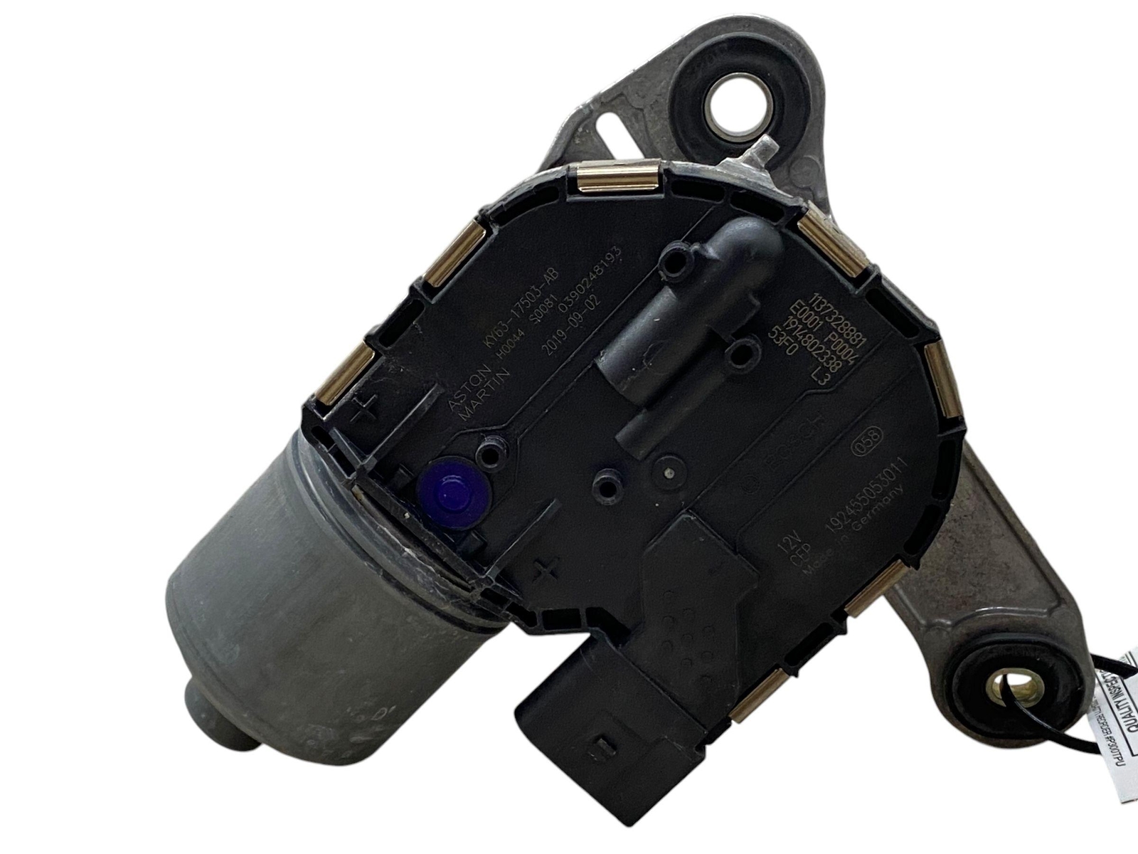 2019 - 2023 ASTON MARTIN VANTAGE LEFT WINDSHIELD WIPER MOTOR KY63-17503-AB OEM